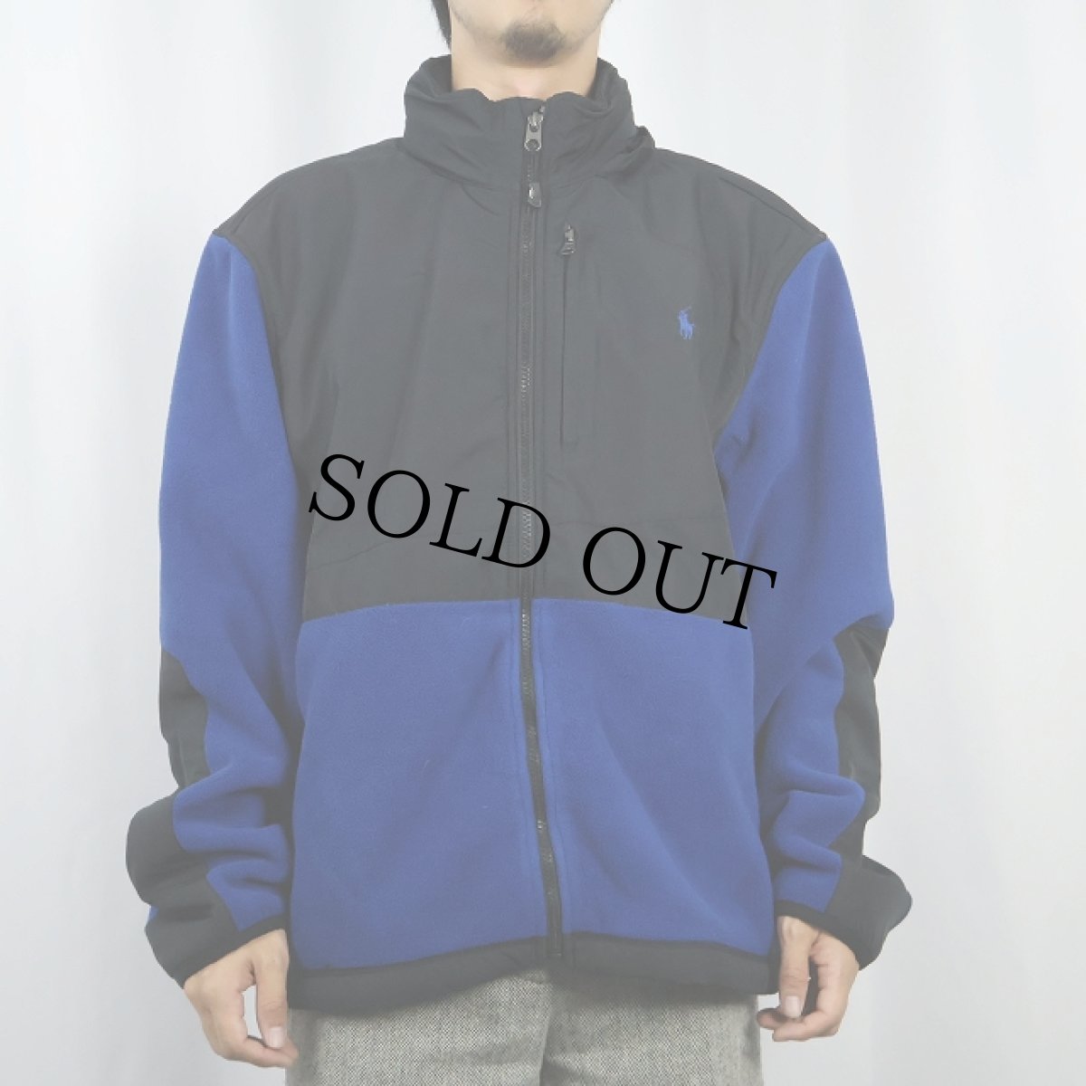 画像2: POLO Ralph Lauren "DENALI TYPE" フリースジップジャケット XL (2)