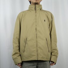 画像2: POLO Ralph Lauren フリースライナー ポリエステル シェルジャケット L (2)