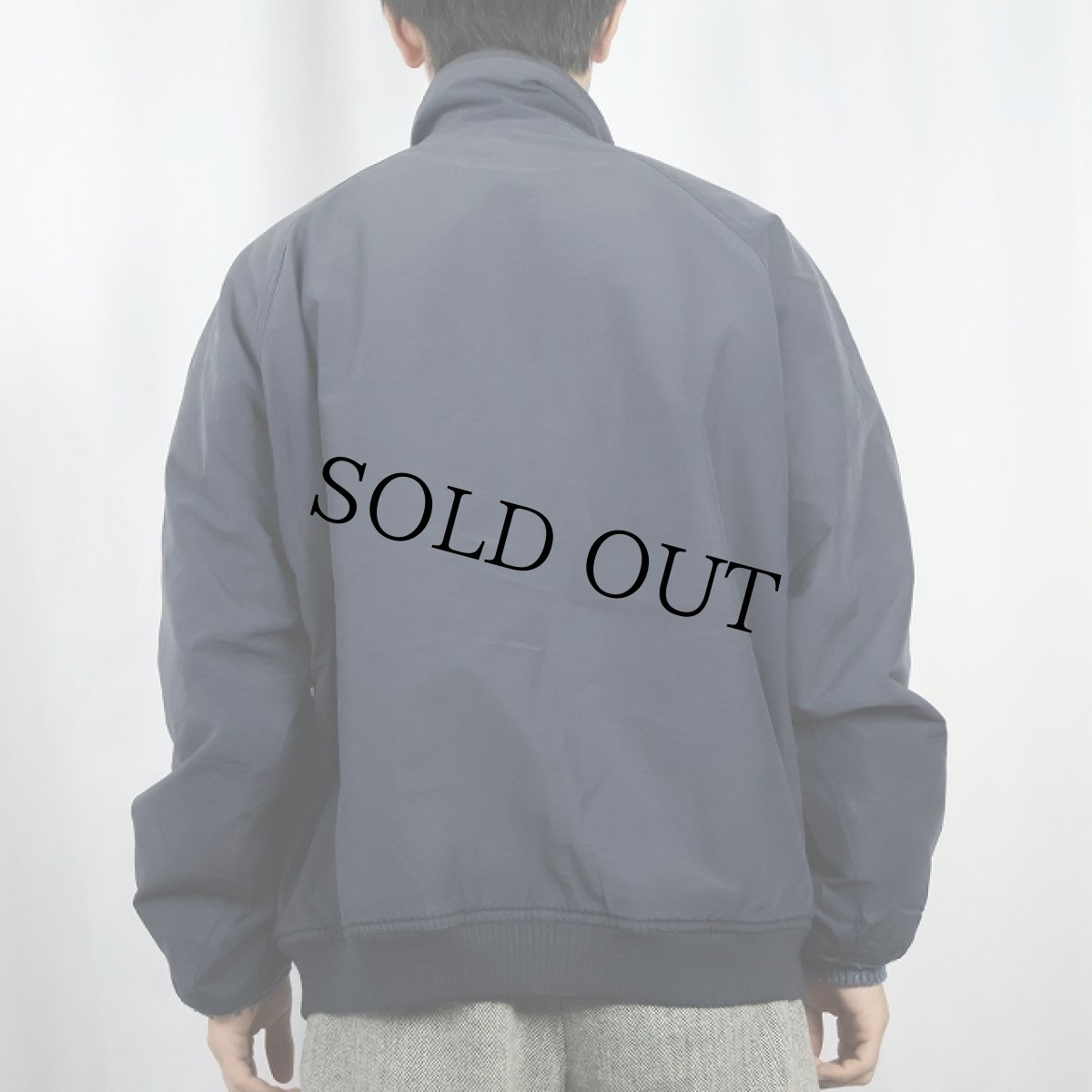 画像3: POLO Ralph Lauren コットンナイロンジャケット NAVY L (3)