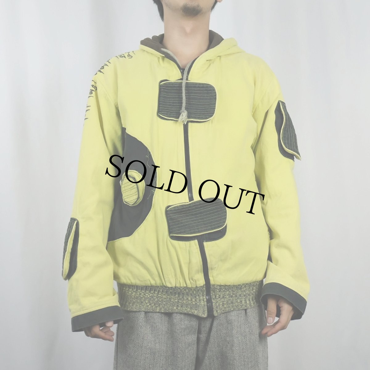 画像2: EL GRINGO NAPAL製 フリースライナーコットンギミックジャケット XL (2)