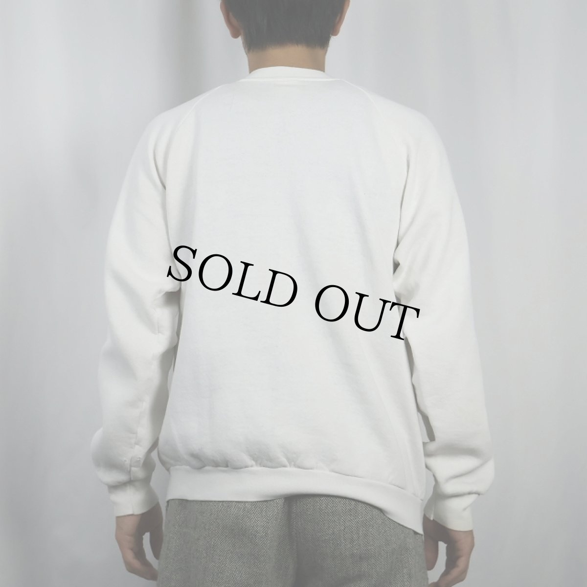 画像3: 90's USA製 "God Is Like..." ジーザスプリントスウェット L (3)