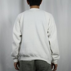 画像3: 90's USA製 "God Is Like..." ジーザスプリントスウェット L (3)