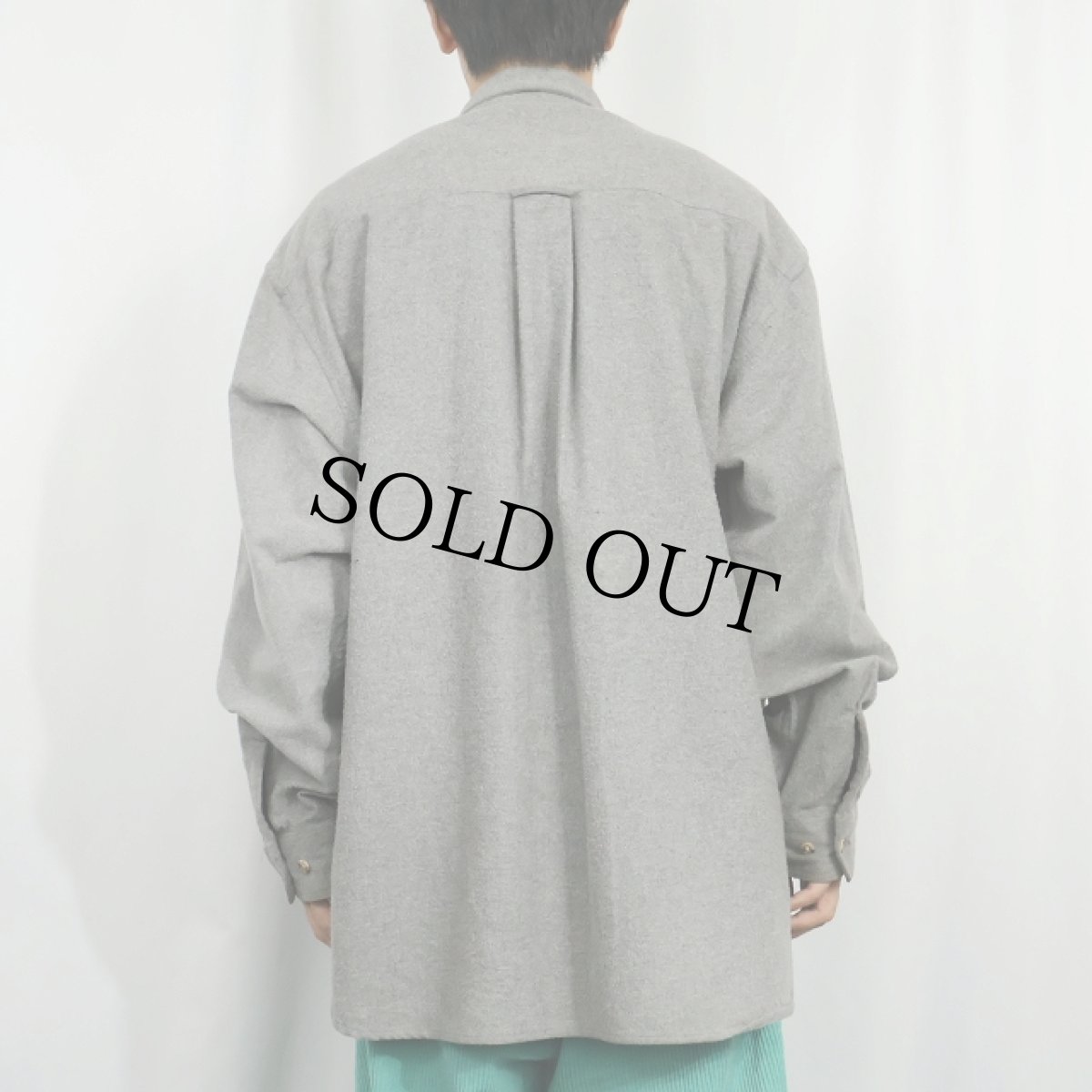 画像3: 80〜90's Eddie Bauer USA製 ヘビーネルシャツ L (3)