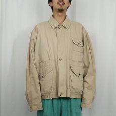 画像2: 80〜90's Eddie Bauer コットンフライトジャケット L (2)