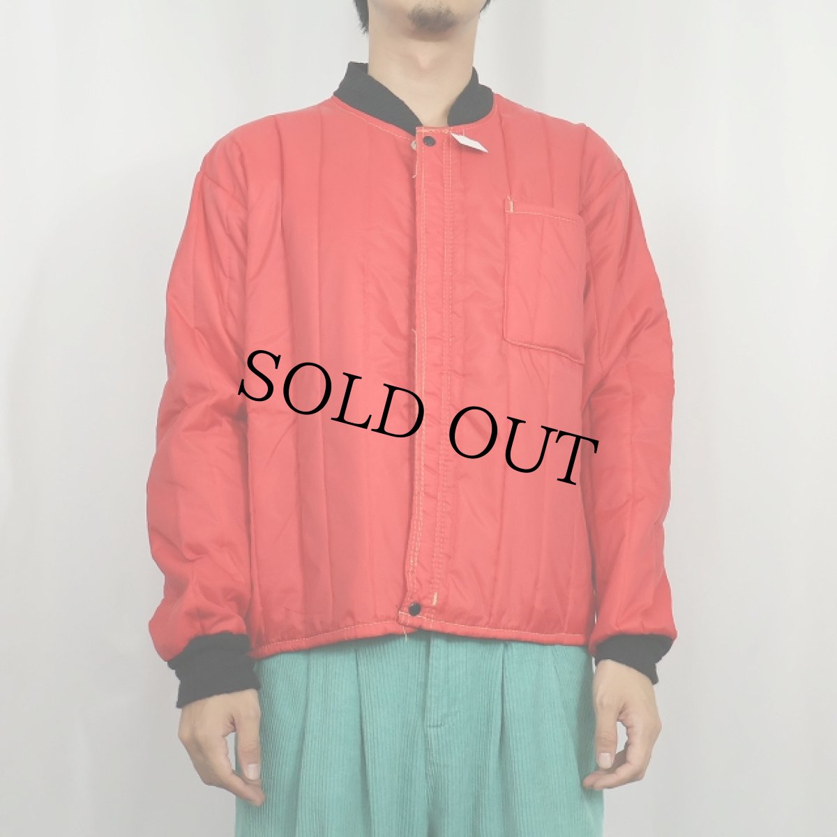 画像2: 60's〜 キルティングジャケット (2)