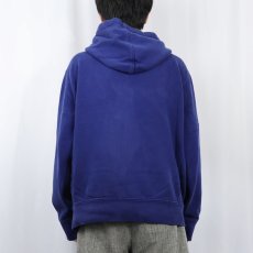 画像3: POLO Ralph Lauren REVERSE WEAVE TYPE ロゴ刺繍 スウェットジップパーカー XL (3)