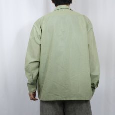 画像3: 60〜70's Marlboro ポリコットン オープンカラーシャツ SIZE17-M-17 1/2 (3)