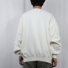 画像3: 90's L.L.Bean by RUSSELL ATHLETIC USA製 "ANDY" 前V 刺繍スウェット L (3)