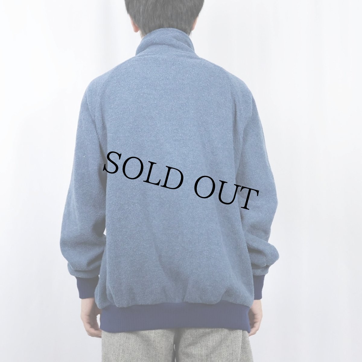 画像3: 80〜90's Patagonia フリースジップジャケット NAVY XL (3)