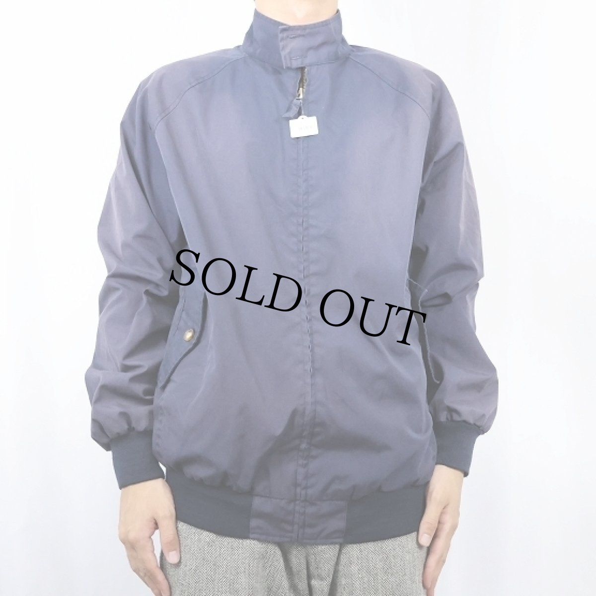 画像2: 2000's ORVIS "G-9 TYPE" ポリコットン スイングトップ NAVY M (2)