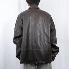画像3: Eddie Bauer レザージャケット XL TALL (3)