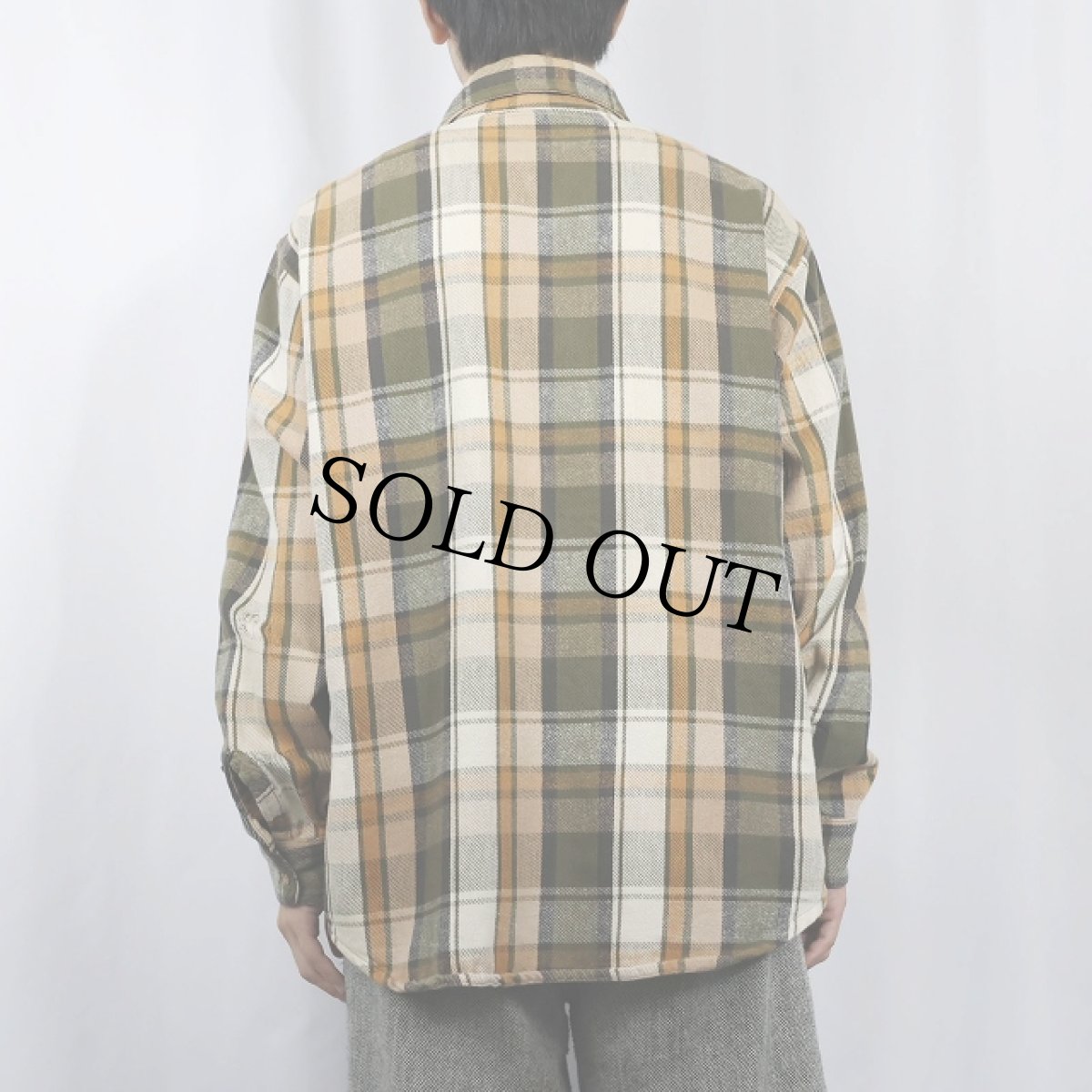 画像3: 80's〜 BIG MAC チェック柄 ヘビーネルシャツ (3)