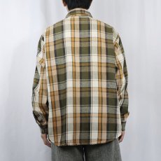 画像3: 80's〜 BIG MAC チェック柄 ヘビーネルシャツ (3)