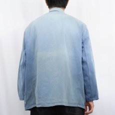 画像3: 70's〜 EURO コットン ツイル ワークカバーオール SIZE56 (3)