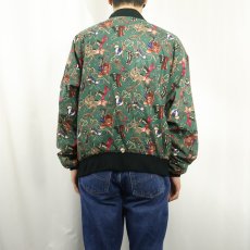 画像3: 80〜90's INFINITY CHIC USA製 馬具柄 コットンブルゾン ONE SIZE (3)