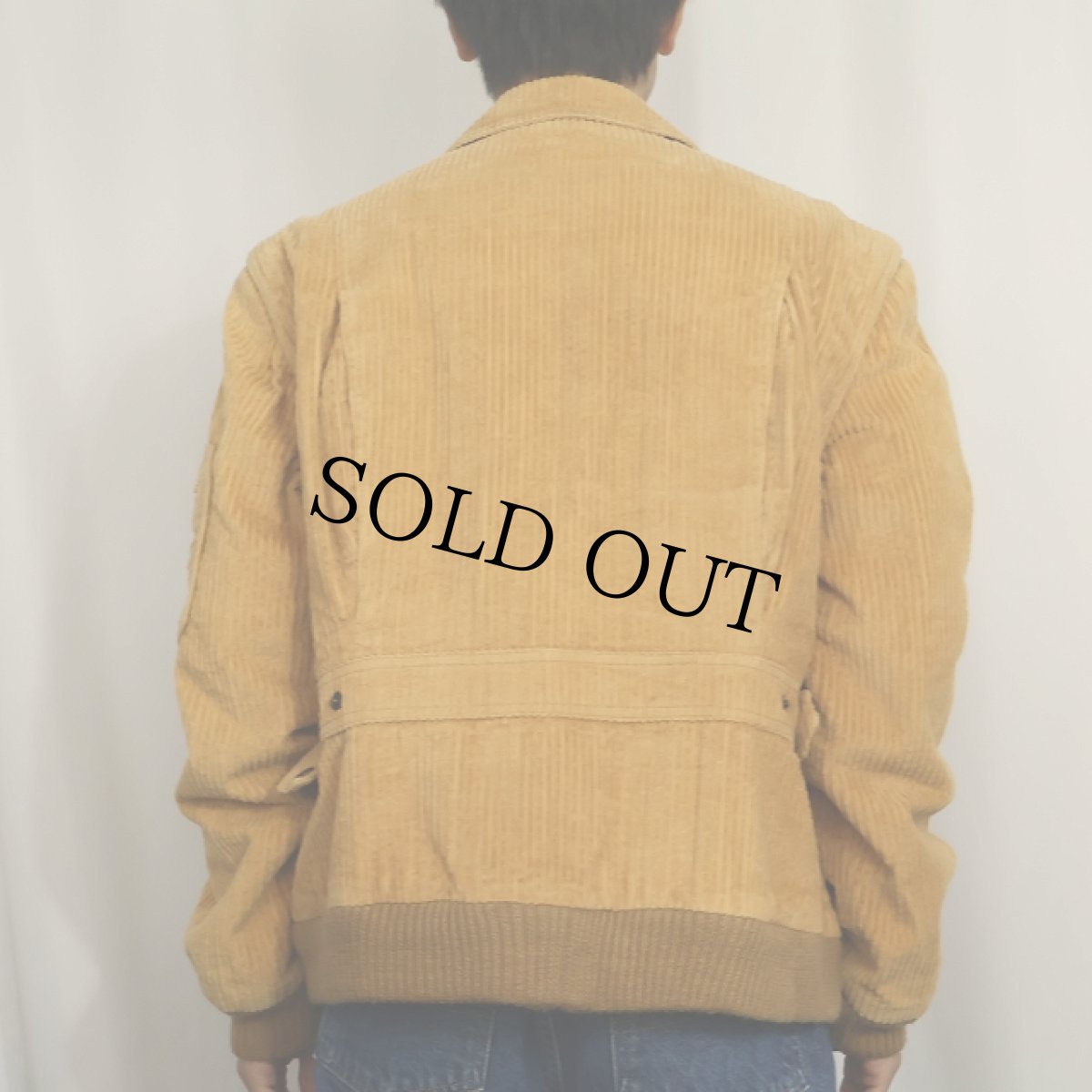 画像3: 80's〜 SASSON 太畝 コーデュロイジャケット SIZE44 (3)