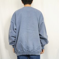 画像3: 90's〜 NORTHERN ELEMENTS ロゴ刺繍 フェードスウェット XXL (3)