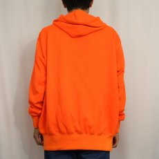 画像3: 70〜80's 裏サーマル ポリエステル スウェットジップパーカー SIZE54 (3)