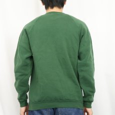 画像3: 90's FRUIT OF THE LOOM ロゴプリント ラグランスウェット M (3)