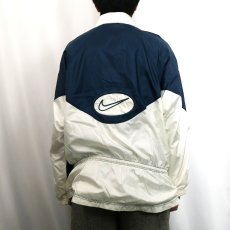 画像4: 90's NIKE 切り替えデザイン ナイロンジャケット L (4)