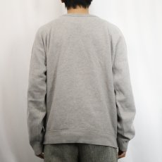 画像3: 90's POLO SPORT Ralph Lauren "POLO 67 UNIVERSITY" プリントラグランスウェット L (3)