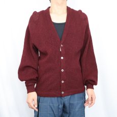 画像2: 50〜60's Rothschild's LORD JEFF アルパカニットカーディガン M (2)