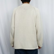 画像3: J.CREW ロールネック コットンニットセーター L (3)
