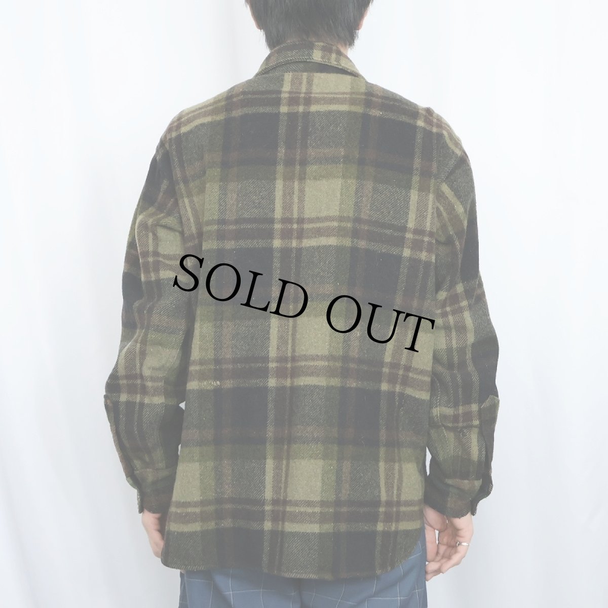 画像3: 50's FIVE BROTHER チェック柄 CPOシャツジャケット (3)