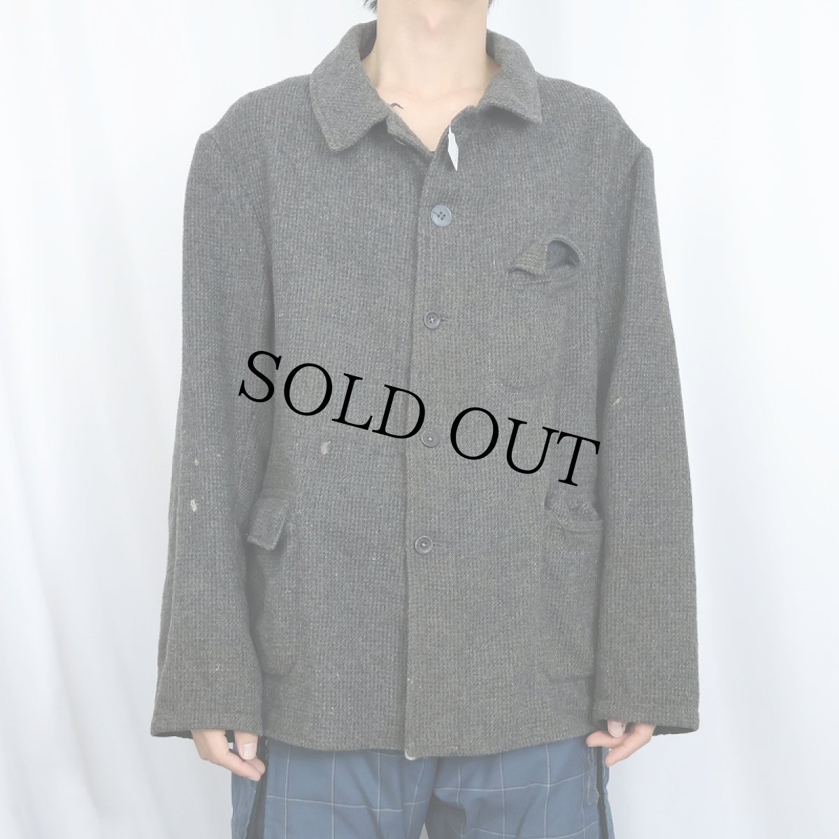 画像4: 50's FRENCH ファーマーズジャケット (4)