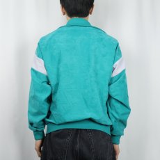 画像3: 70〜80's FRANCE製 フェイクスエード トラックジャケット S (3)
