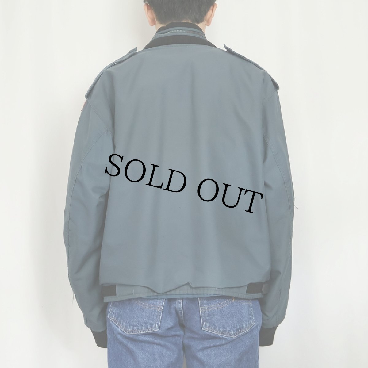 画像3: 2000's ROYAL CANADIAN AIR FORCE フライトジャケット SIZE7044 (3)