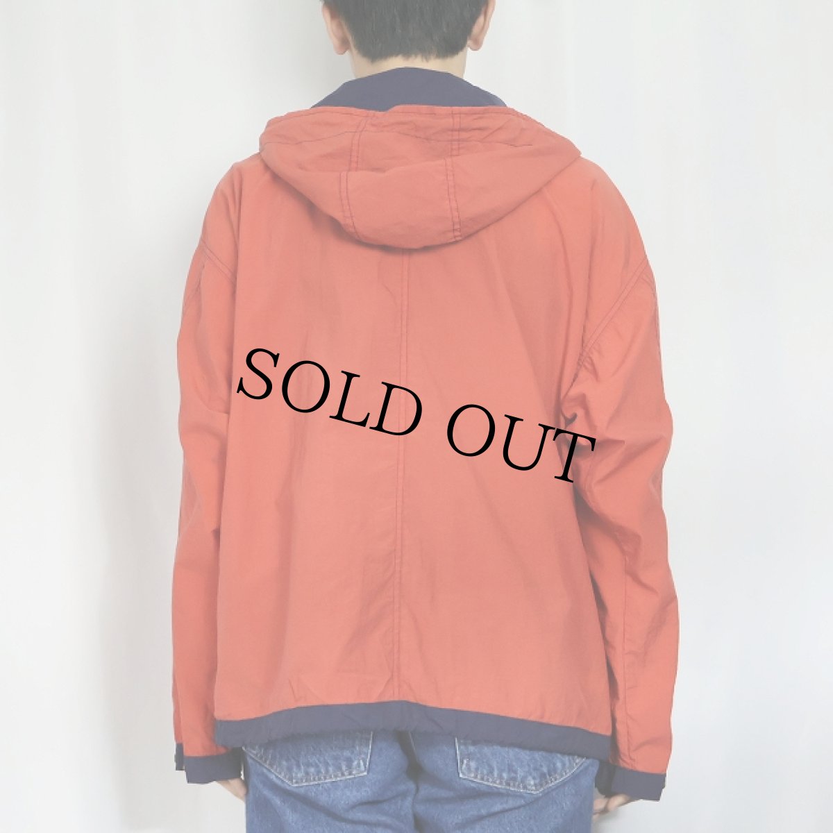 画像3: 90's GAP ナイロンジップパーカー S (3)