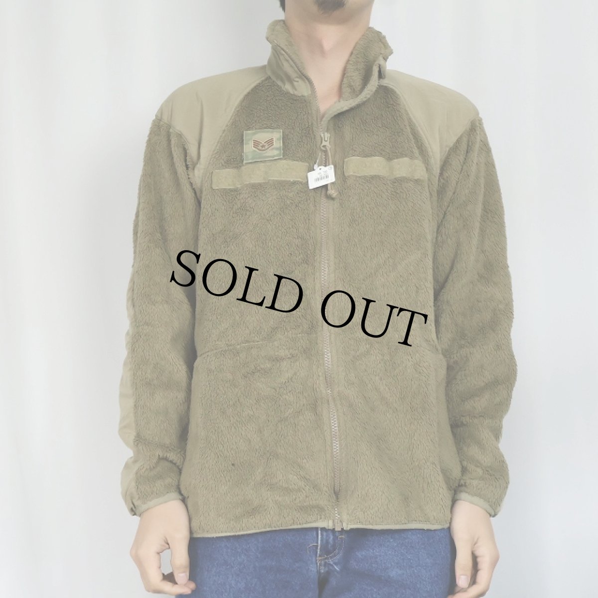 画像2: U.S.MILITARY ECWCS GEN3 Cold Weather "POLARTEC" コヨーテフリースジャケット SMALL/REGULAR (2)