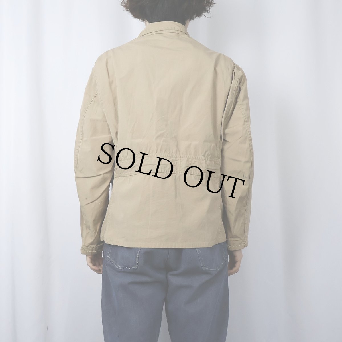 画像3: 40's U.S.NAVY AN-J-2 サマーフライトジャケット SIZE40 (3)