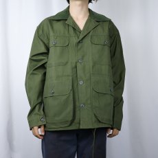 画像2: 50〜60's L.L.Bean 筆記体タグ "ポプリン" ワーデンジャケット SIZE44 (2)