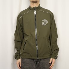画像3: 2000's NEW BALANCE "USMC" USA製 ランニングジャケット LARGE REGULAR (3)