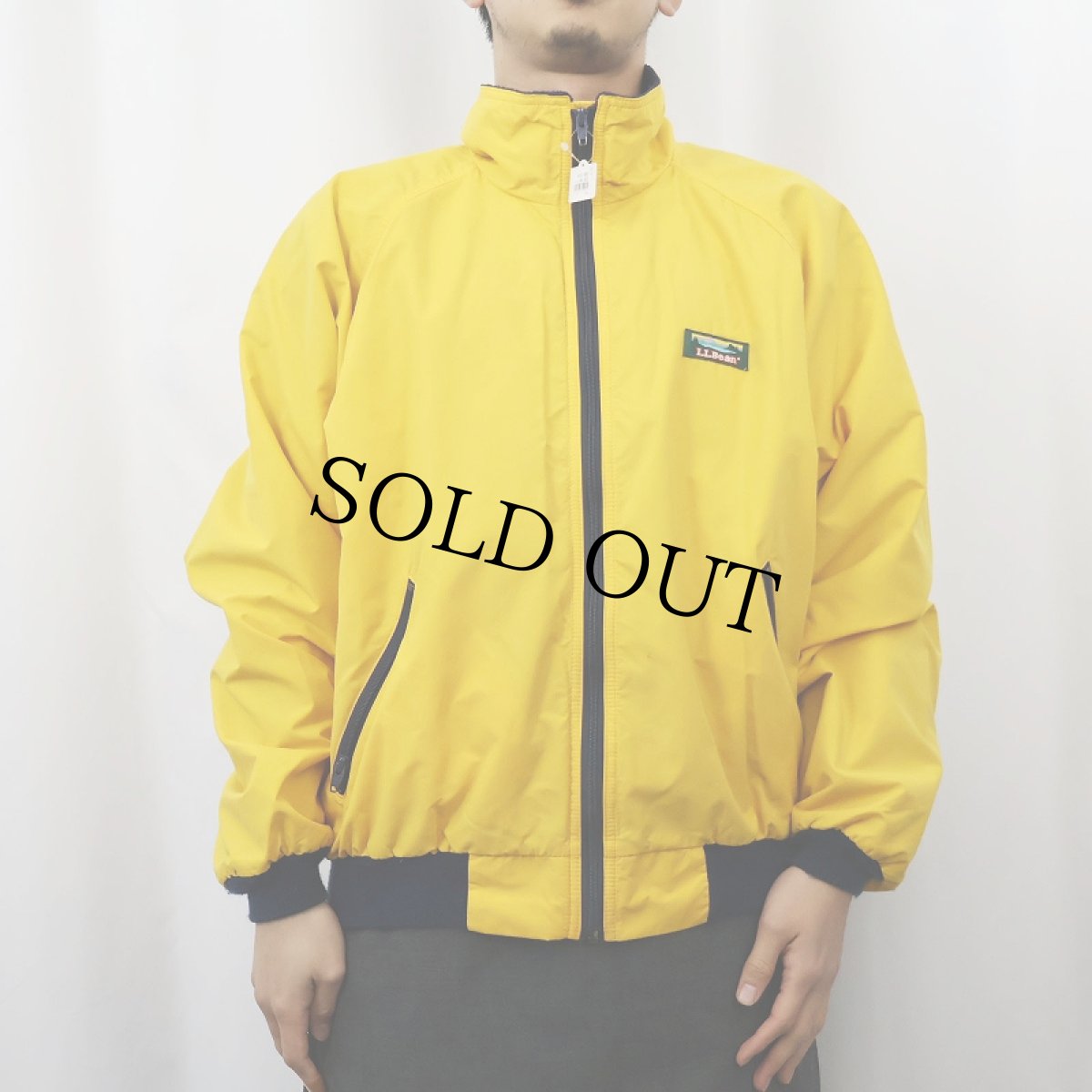 画像2: 80〜90's L.L.Bean USA製 "Warm-up Jacket" フリースライナー シェルドジャケット L (2)