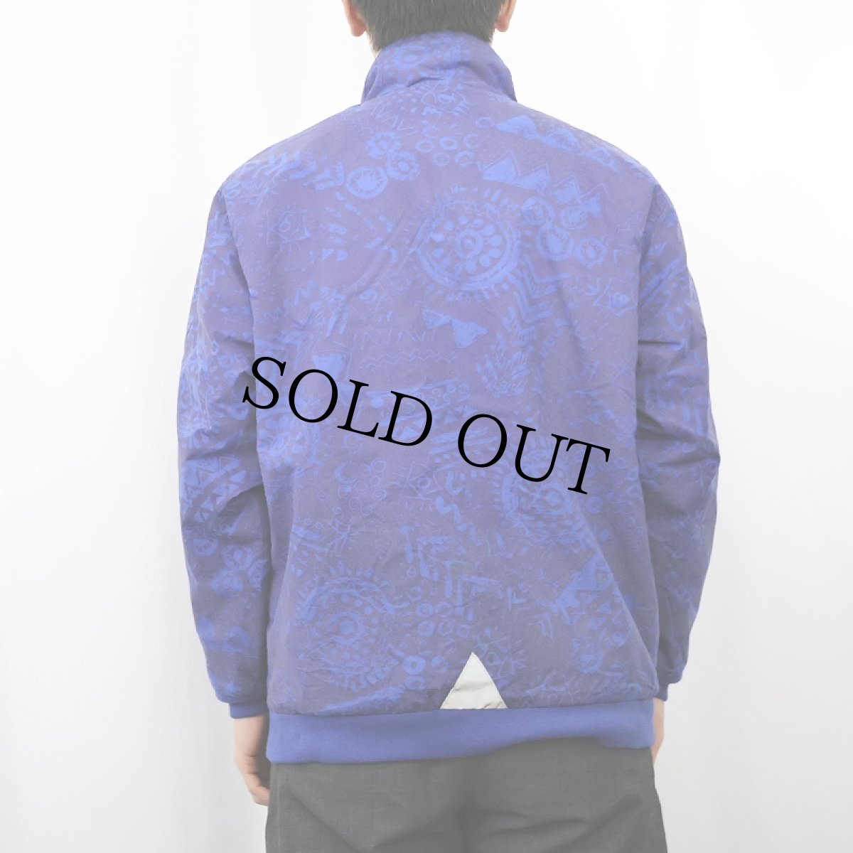 画像3: 80〜90's L.L.Bean "Warm-up Jacket" 総柄 フリースライナー リフレクトシェルドジャケット KIDS XL (3)