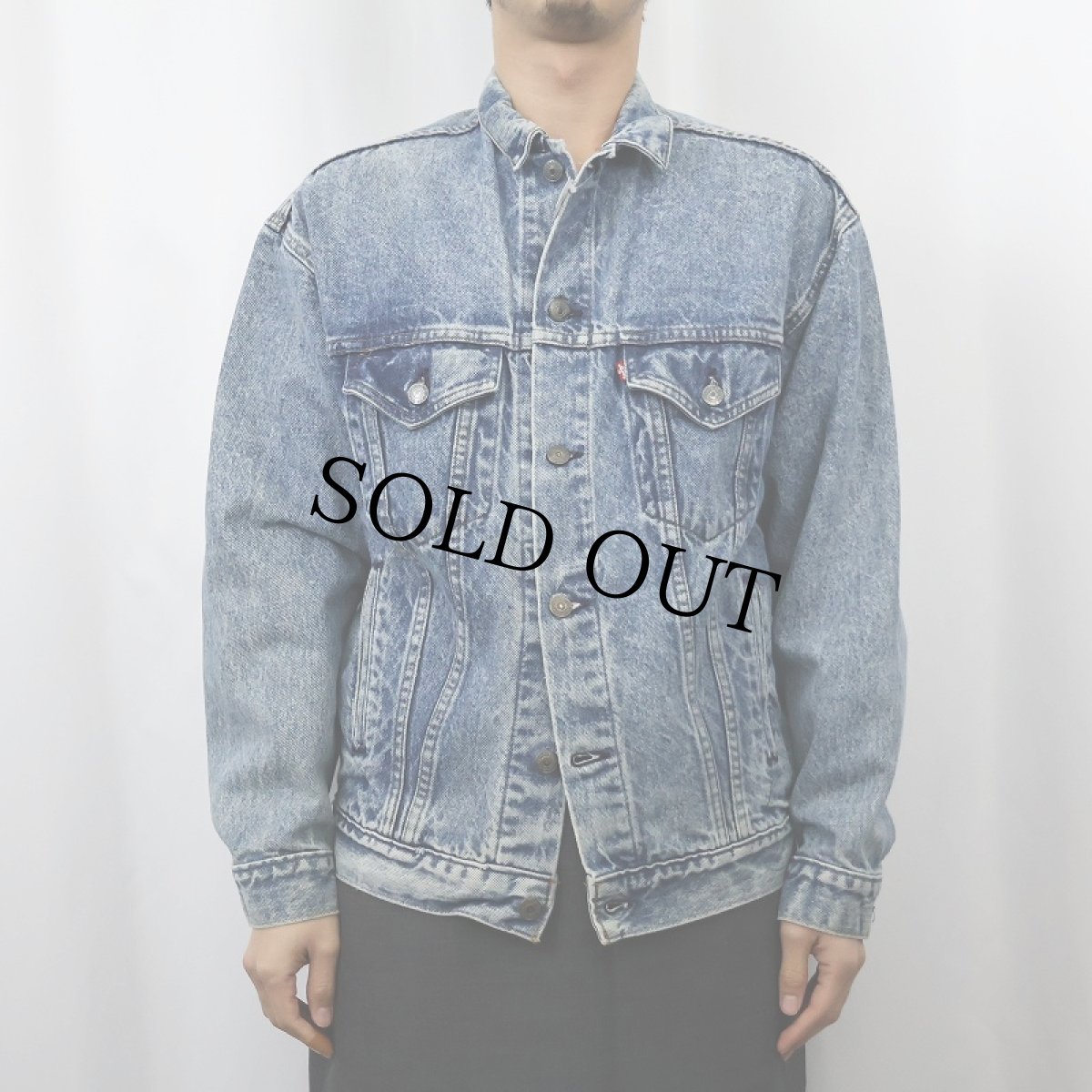 画像2: 80's Levi's 57508-0209 USA製 デニムジャケット XL (2)