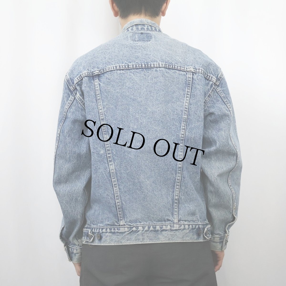 画像3: 80's Levi's 57508-0209 USA製 デニムジャケット XL (3)