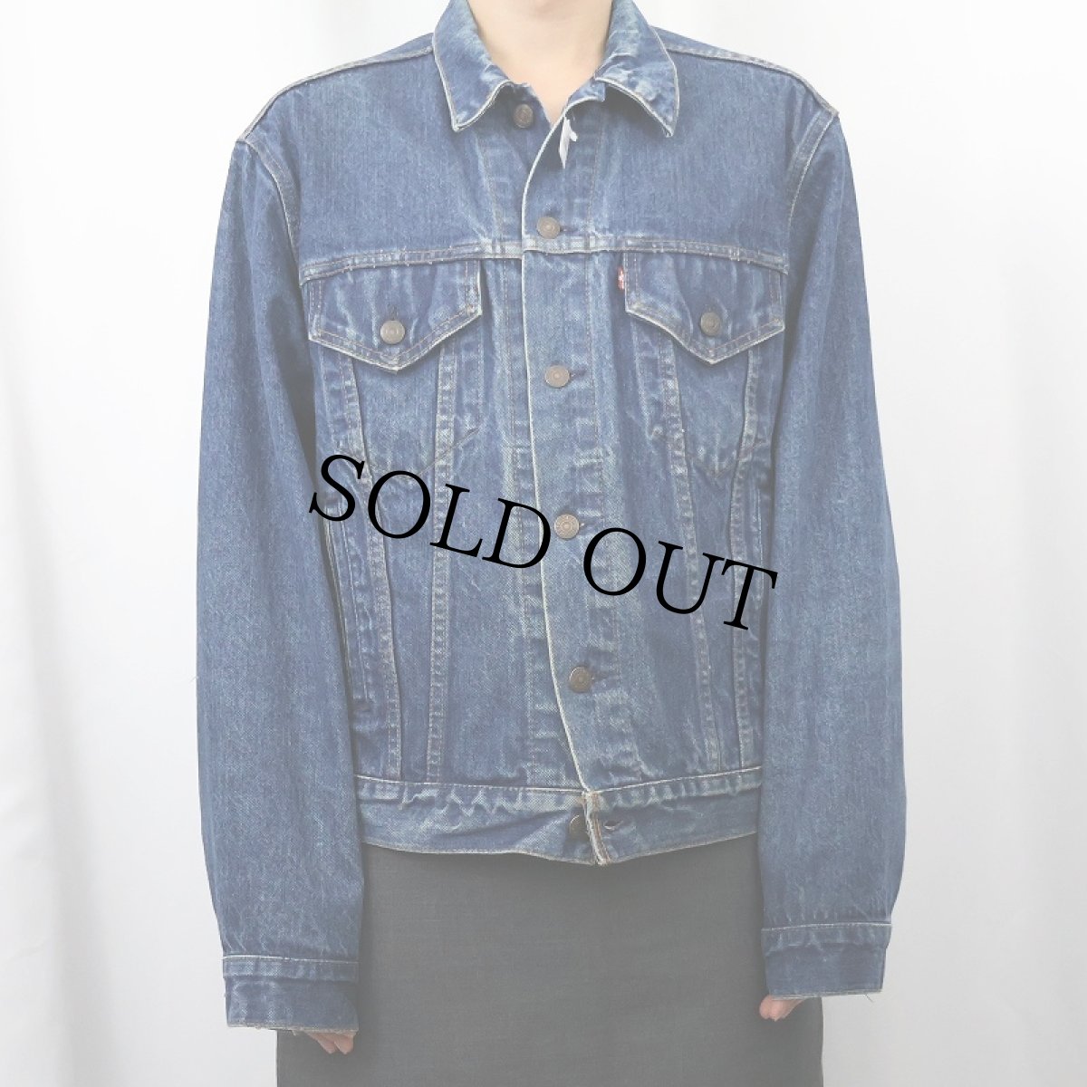 画像2: 80's Levi's 70506-0216 USA製 デニムジャケット SIZE46 (2)