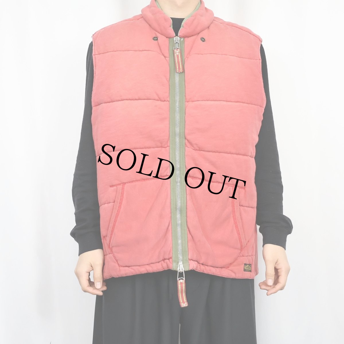 画像2: 【SALE】 POLO Ralph Lauren 中綿入り コットンベスト XL (2)