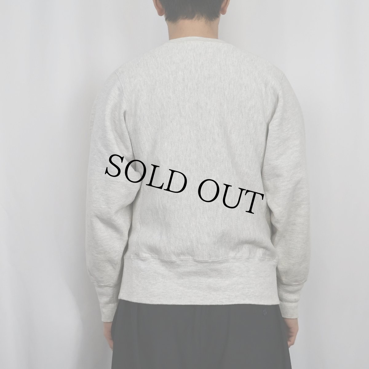 画像3: 90's Champion REVRESE WEAVE USA製 "KALAMAZOO COLLEGE" プリントスウェットS (3)