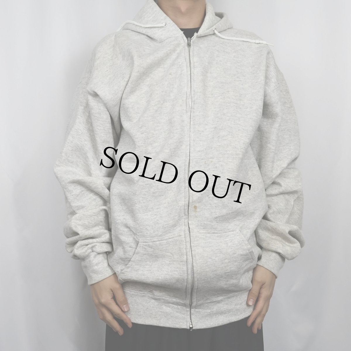 画像2: 90's PRO SPIRIT USA製 スウェットジップパーカー XLT (2)