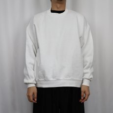 画像2: 90's JERZEES USA製 無地スウェット XL (2)