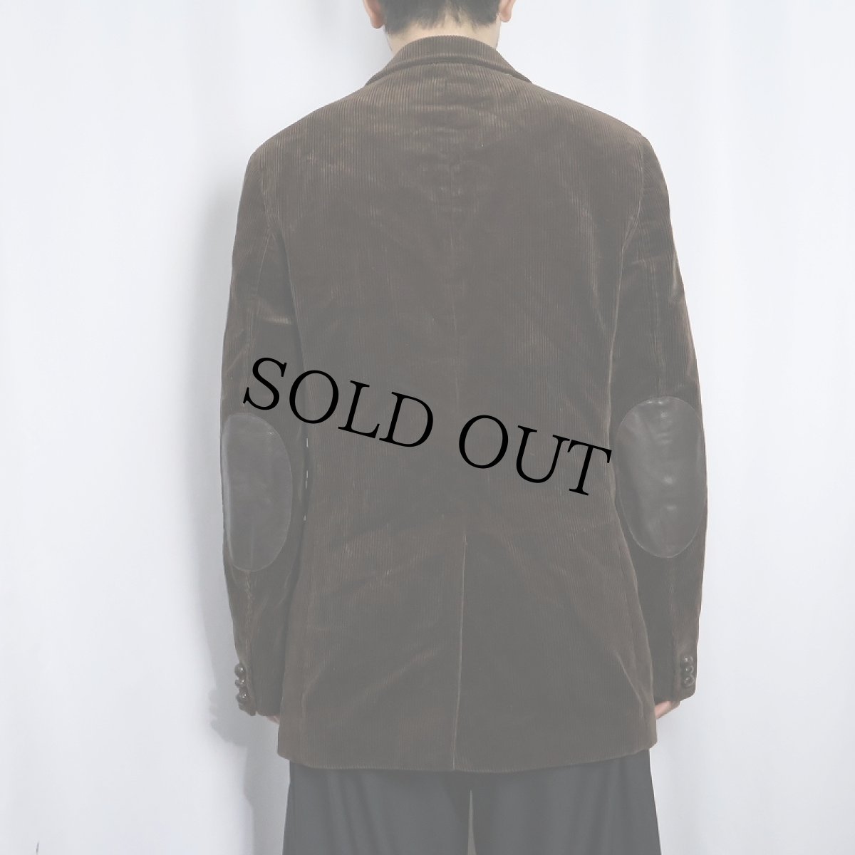 画像3: POLO Ralph Lauren エルボーパッチ付き コーデュロイテーラードジャケット SIZE40R (3)