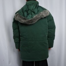 画像3: 80〜90's L.L.Bean デタッチャブルフード＆ファー ダウンジャケット L (3)