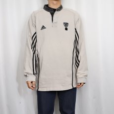 画像2: adidas "ASM" ロゴ刺繍 ラガーシャツ (2)