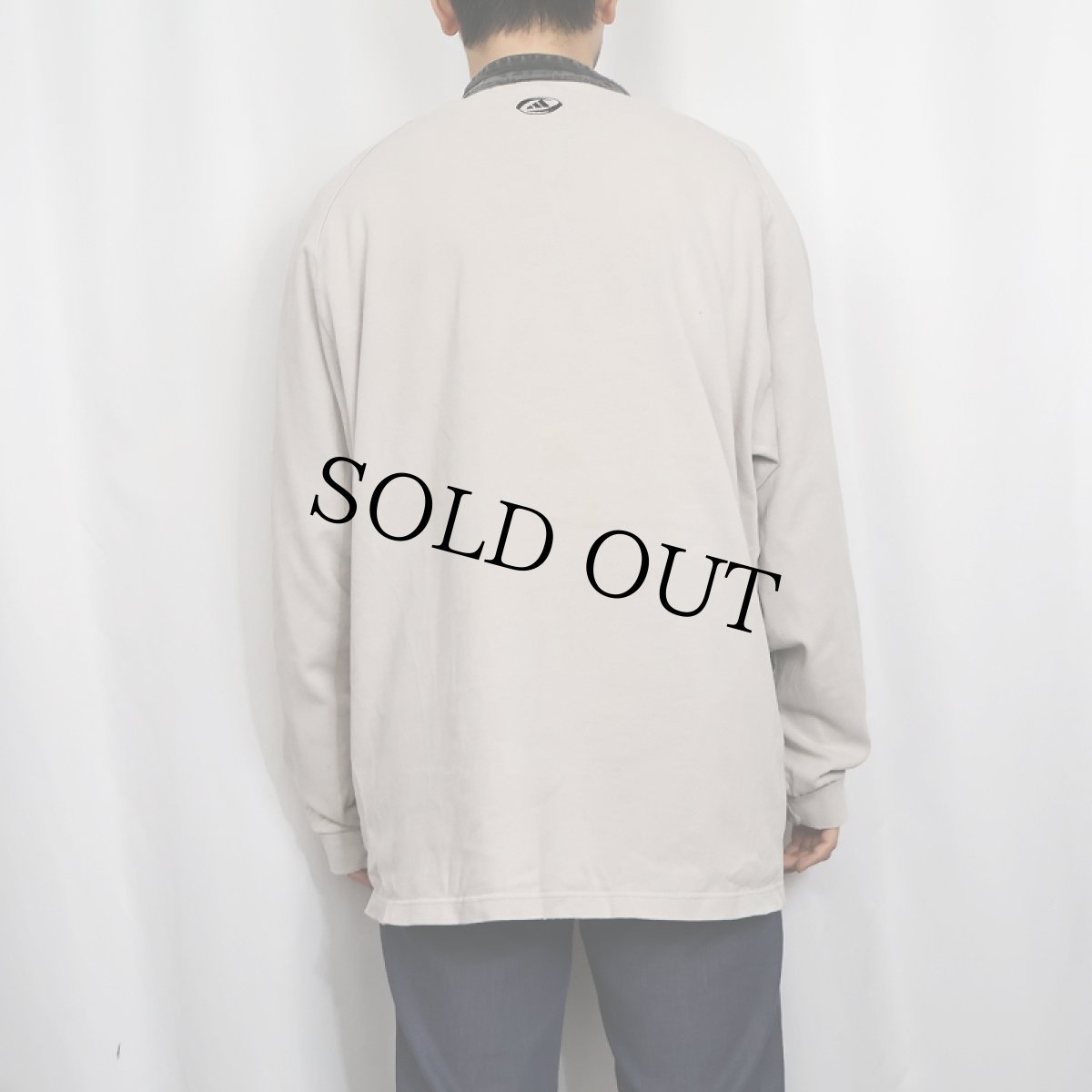 画像3: adidas "ASM" ロゴ刺繍 ラガーシャツ (3)