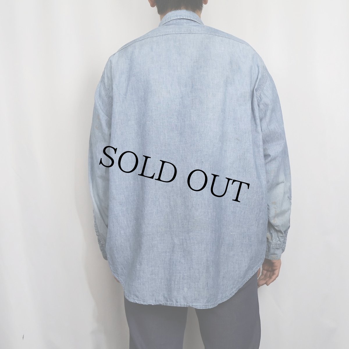 画像3: 60's JCPenney BIG MAC シャンブレーシャツ (3)